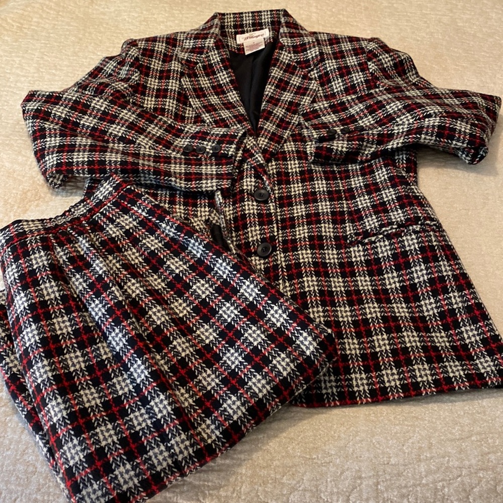 Vintage Tweed skirt set